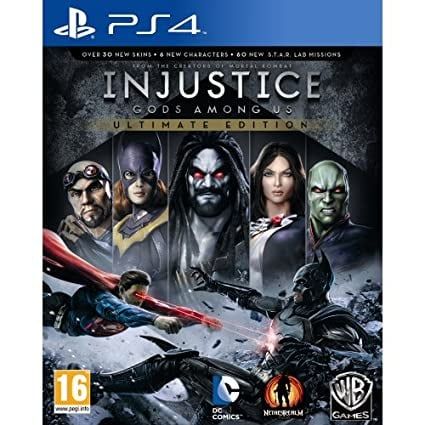 PS4 2nd - Injustice: Gods Among Us Ultimate Edition