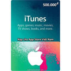 Thẻ iTunes Gift Card Việt Nam 500.000đ