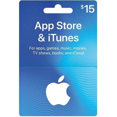 Thẻ iTunes Gift Card 15$ - US (Thẻ Cứng)