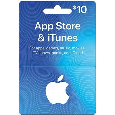 Thẻ iTunes Gift Card 10$ - US (Thẻ Cứng)