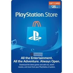 Thẻ PSN Gift Card 25$ - US