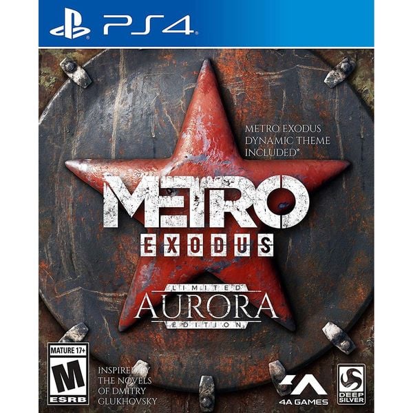 PS4 2nd - Metro Exodus Steelbook