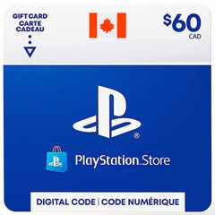 Thẻ PSN Gift Card 60 CAD - Canada