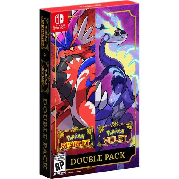 Pokemon Scarlet & Pokemon Violet Double Pack - Nintendo Switch