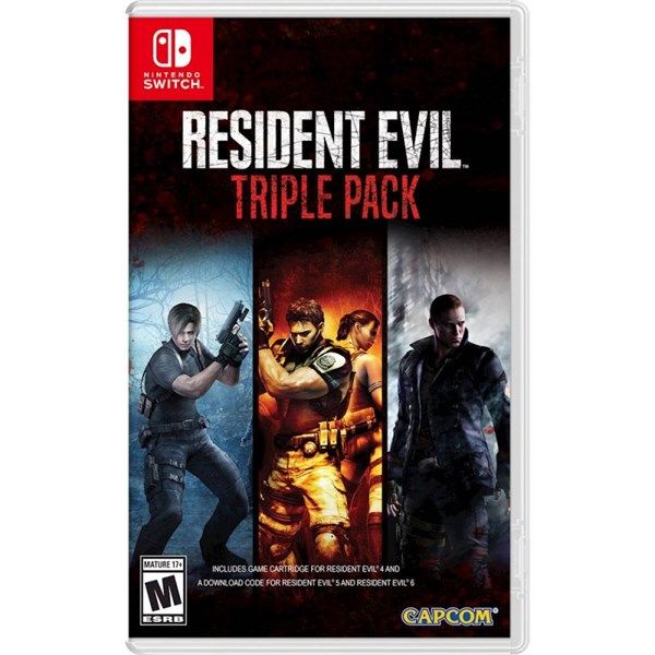 Resident Evil Triple Pack 4+5+6 - Nintendo Switch