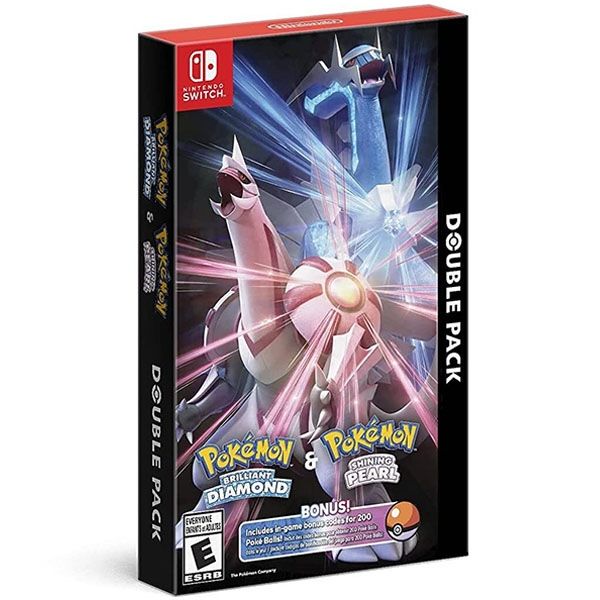 Pokemon Brilliant Diamond & Pokemon Shining Pearl Double Pack - Nintendo Switch