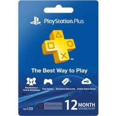 Thẻ PlayStation Plus 12 Tháng - Malaysia