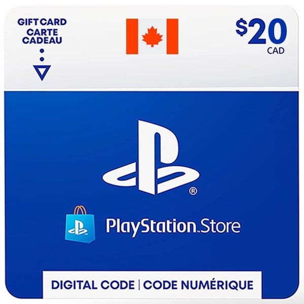 Thẻ PSN Gift Card 20 CAD - Canada