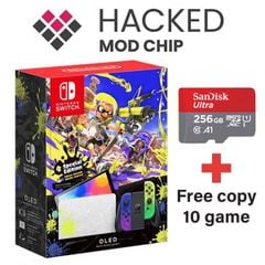 Máy Nintendo Switch Oled Splatoon 3 Mod Chip