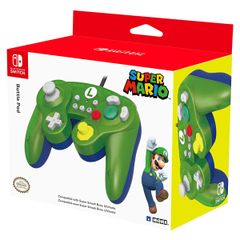 NSW- Hori Wired Battle Pad Luigi Edition