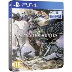 PS4 2nd - Monster Hunter : World ( Steelbook)