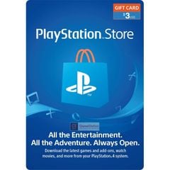 Thẻ PSN Gift Card 3$ - US