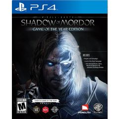 PS4 2nd - Shadow Of Mordor : Game Of The Year Edition