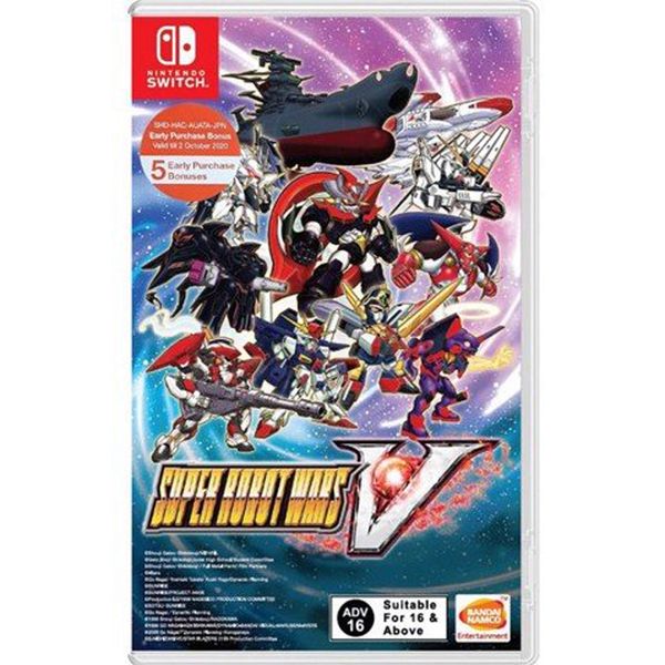 Super Robot War V - Nintendo Switch