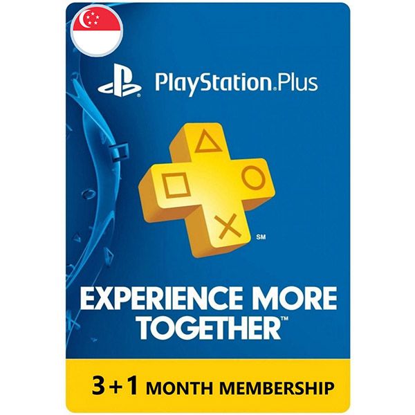 Thẻ Playstation Plus 4 Tháng - Singapore