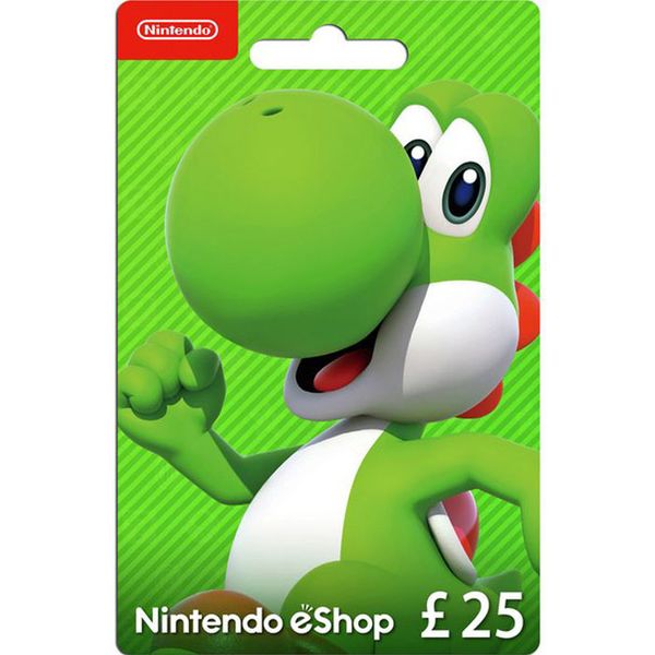 Thẻ Nintendo eShop £25 - UK