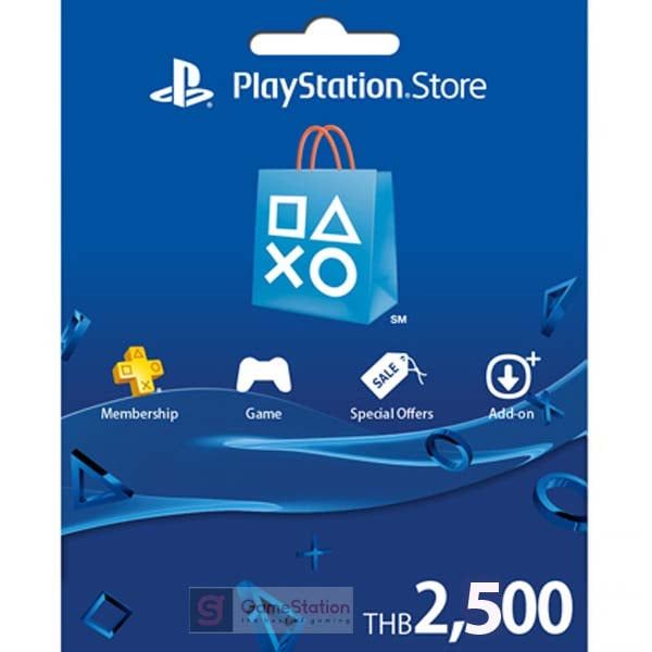 Thẻ PSN 2500 Baht - Thái Lan