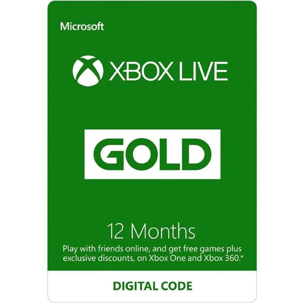 Thẻ Xbox LIVE Gold 12 Tháng - US
