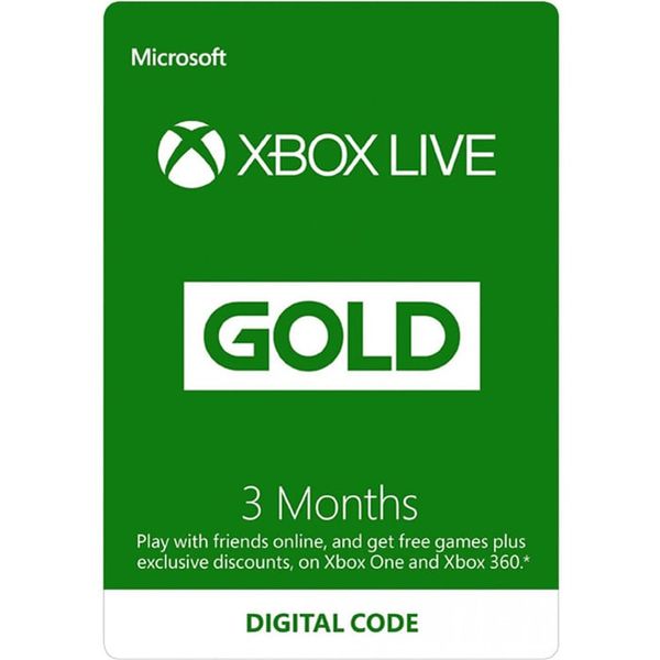 Thẻ Xbox LIVE Gold 3 Tháng - US