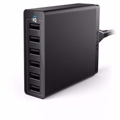 Sạc Anker 6 Cổng, 60w Power IQ [PowerPort 6, 60w]