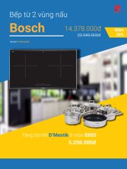 Bếp từ Bosch PPI82560MS - Series 8