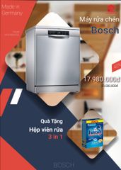 Máy rửa chén độc lập Bosch SMS46MI05E