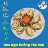  Bào Ngư Nướng Phô Mai 