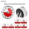 Đồng hồ Pomodoro đồng hồ hẹn giờ để bàn làm việc không dùng pin
