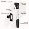 Bơm xe đạp bơm bóng thể thao chuyên dụng cầm tay mini treo xe đa năng van 2 đầu