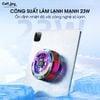 Quạt tản nhiệt máy tính bảng X100 sò lạnh hút nam châm công suất 23W làm lạnh 3 chế độ