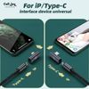 Cổng chuyển đổi cáp sạc dữ liệu Type-c sang cổng Lightning Female 90 độ cho iPhone 15