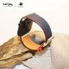 Dây da đồng hồ Apple Watch Swift Xanh Kem Series 1/2/3/4/5/6 chính hãng cao cấp