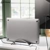 Đế dựng laptop dạng cong hợp kim nhôm giá để laptop kẹp Macbook Surface iPad Tablets để bàn làm việc