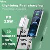 20W Lightning Female chuyển đổi sang Male PD Type-C sạc nhanh cho các thiết bị di động nhà Táo