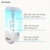 Đèn bắt muỗi côn trùng gắn tường nhỏ gọn đèn LED UV an toàn không chứa hoá chất