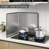 Tấm chắn dầu mỡ inox 304 gấp gọn, chống gỉ sét, bám bẩn, tấm chắn gió cho bếp