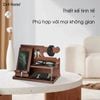 Kệ gỗ để đồ cá nhân kệ tổ chức đồ dùng bàn làm việc, kệ đầu giường sạc điện thoại