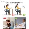 Giá đỡ sách, máy tính bảng, Arm kẹp đầu giường cạnh bàn xoay 360 độ đa năng điều chỉnh mọi góc độ