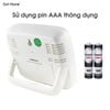 Nhiệt kế phòng ẩm kế điện tử phòng ngủ cho bé có đèn nền và đồng hồ