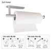 Giá treo khăn giấy gọn gàng dán tường tiện lợi cho nhà bếp nhà tắm