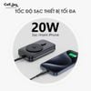 Sạc dự phòng không dây iPhone pin dự phòng MagSafe 3in1 gấp gọn cho iPhone/ Apple Watch/ AirPods