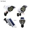 Đèn trụ cổng năng lượng mặt trời LED hình camera chống trộm