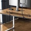 Khay đi dây thanh quản lý cáp dưới bàn làm việc gọn gàng dài 40cm