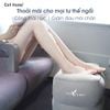 Gối hơi kê chân du lịch 3 tầng gấp gọn có thể điều chỉnh chiều cao TRAVESKY