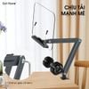 Giá đỡ sách, máy tính bảng, Arm kẹp đầu giường cạnh bàn xoay 360 độ đa năng điều chỉnh mọi góc độ