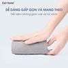 Gối hơi kê chân du lịch 3 tầng gấp gọn có thể điều chỉnh chiều cao TRAVESKY