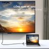 Hub chuyển đổi Type-C 5 in 1 cổng chuyển dữ liệu (1*USB-C 3.0; 1*USB-C 2.0; 1*HDMI 4K/30Hz; 1*PD 100W; 1* USB-C Data)
