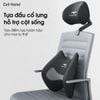 Combo tựa ghế văn phòng gối tựa đầu cổ lưng công thái học rời gắn ghế