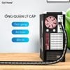 Nẹp cáp ống đi dây cáp gọn gàng dấu dây ống quản lý cáp bàn làm việc
