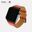 Dây da Charles Nappa Cam cho Apple Watch size nam (42/44/45mm) - Adapter màu đen